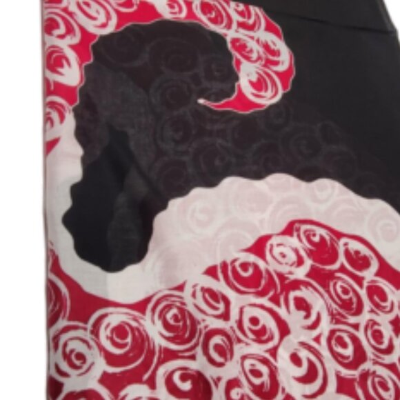 Cover Up Handpainted Cotton Batik Coverups Strapless Dress Wrapskirt Home Accent - Picture 4 of 6